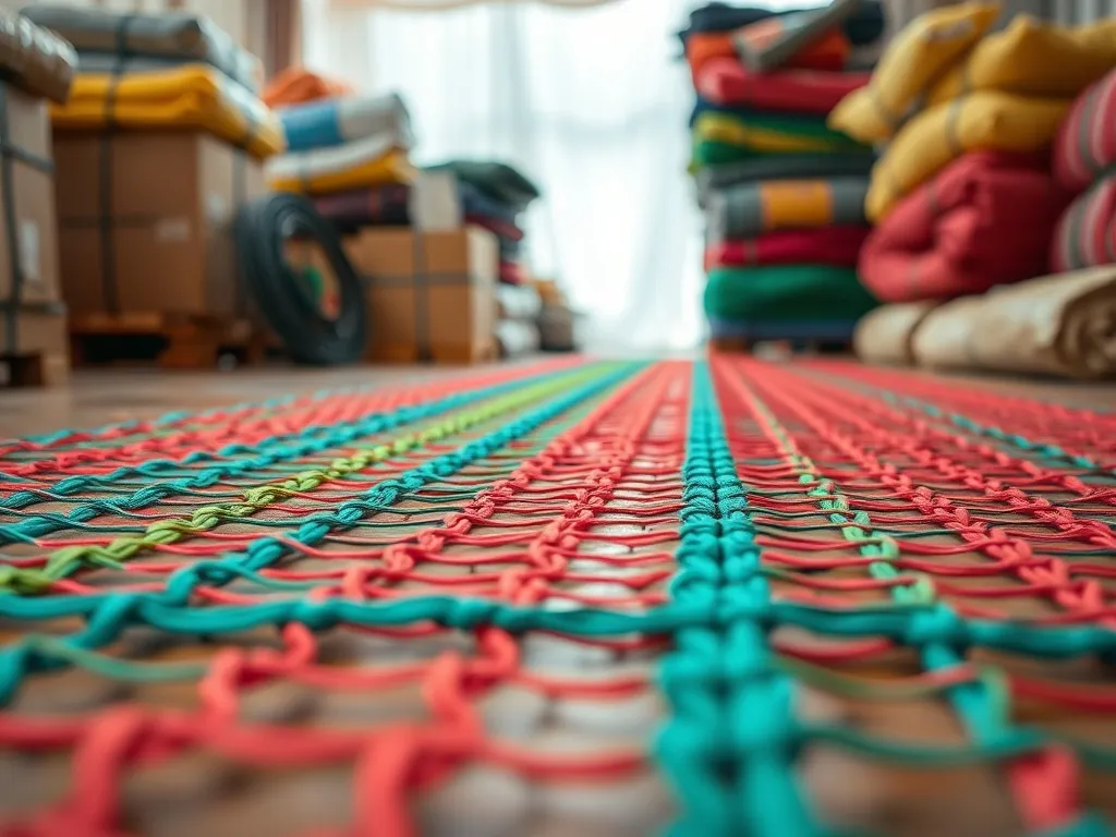 Siatki transportowe – szybkie zabezpieczenie przewożonych materiałów