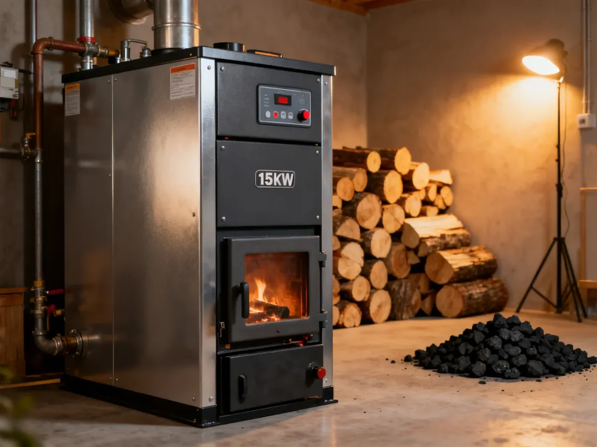 Piec CO na drewno i węgiel 15 kW – jak wybrać najlepszy model?