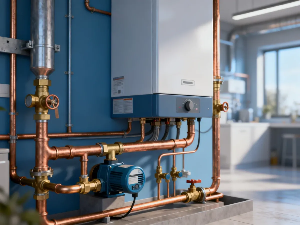 Schemat podłączenia pieca co i bojlera – jak wykonać instalację?