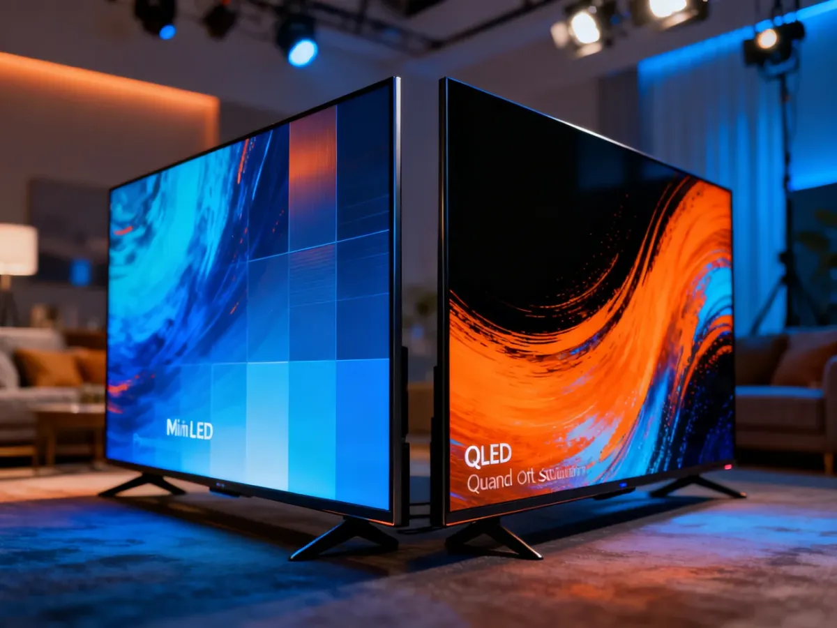 Mini LED czy QLED – który rodzaj matrycy wybrać?